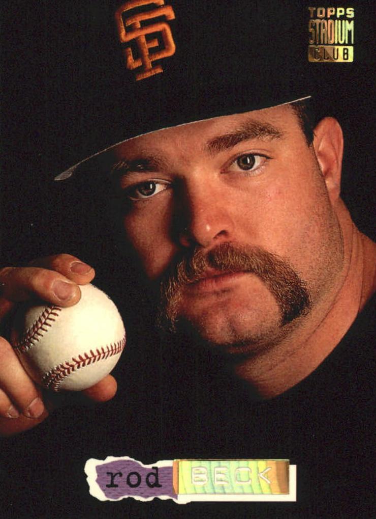 1994 Topps Stadium Club Baseball Golden Rainbow Rod Beck #436