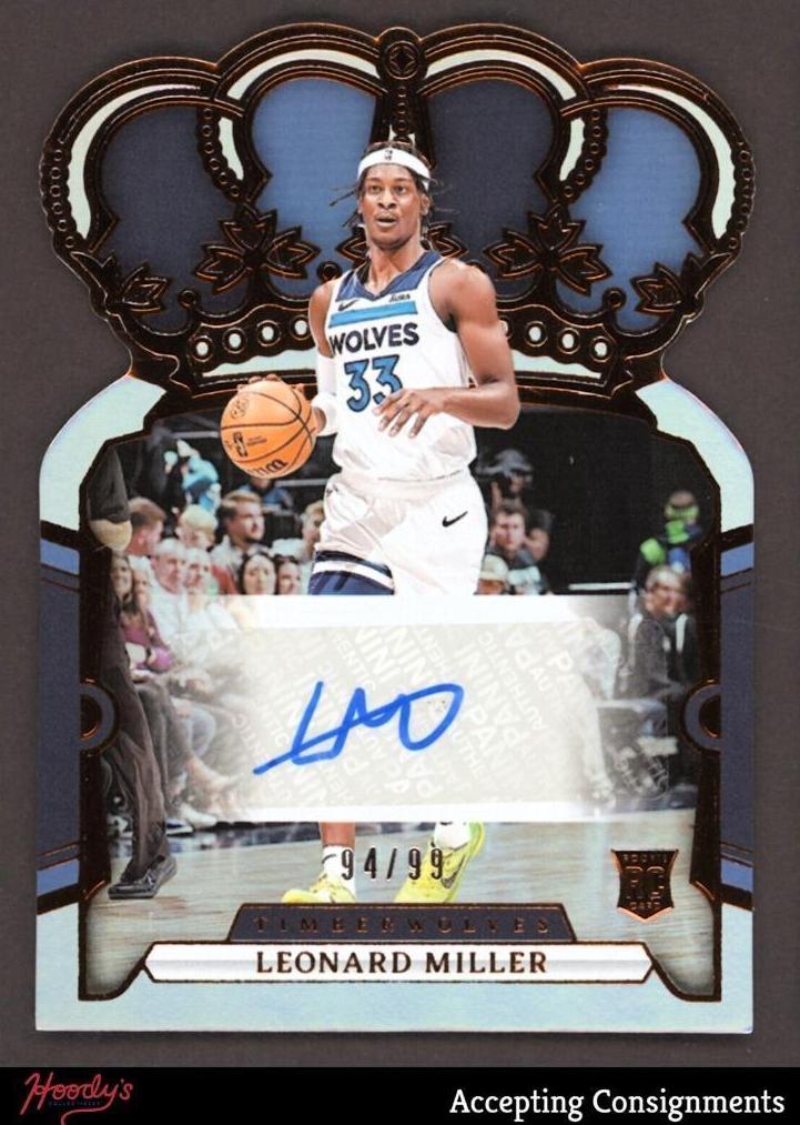 2023 Panini Crown Royale Basketball Leonard Miller #RC-MIL