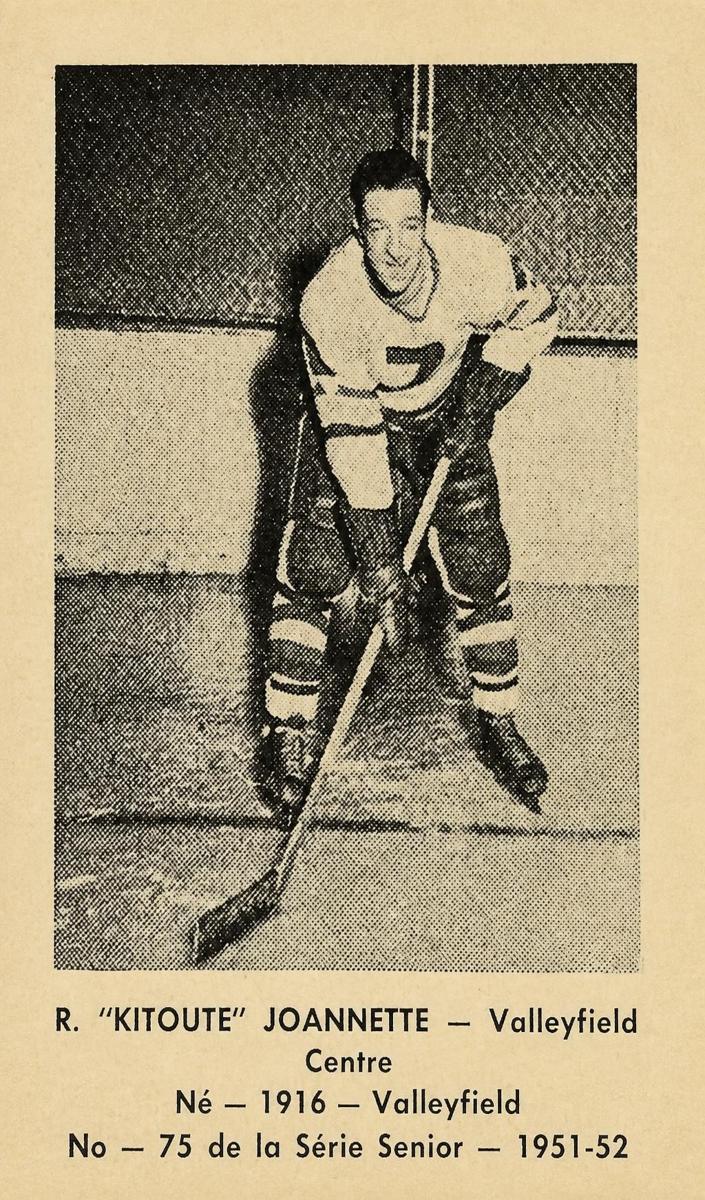 1951 Laval Dairy QSHL Hockey Kitoute Joannette #75 PSA 5