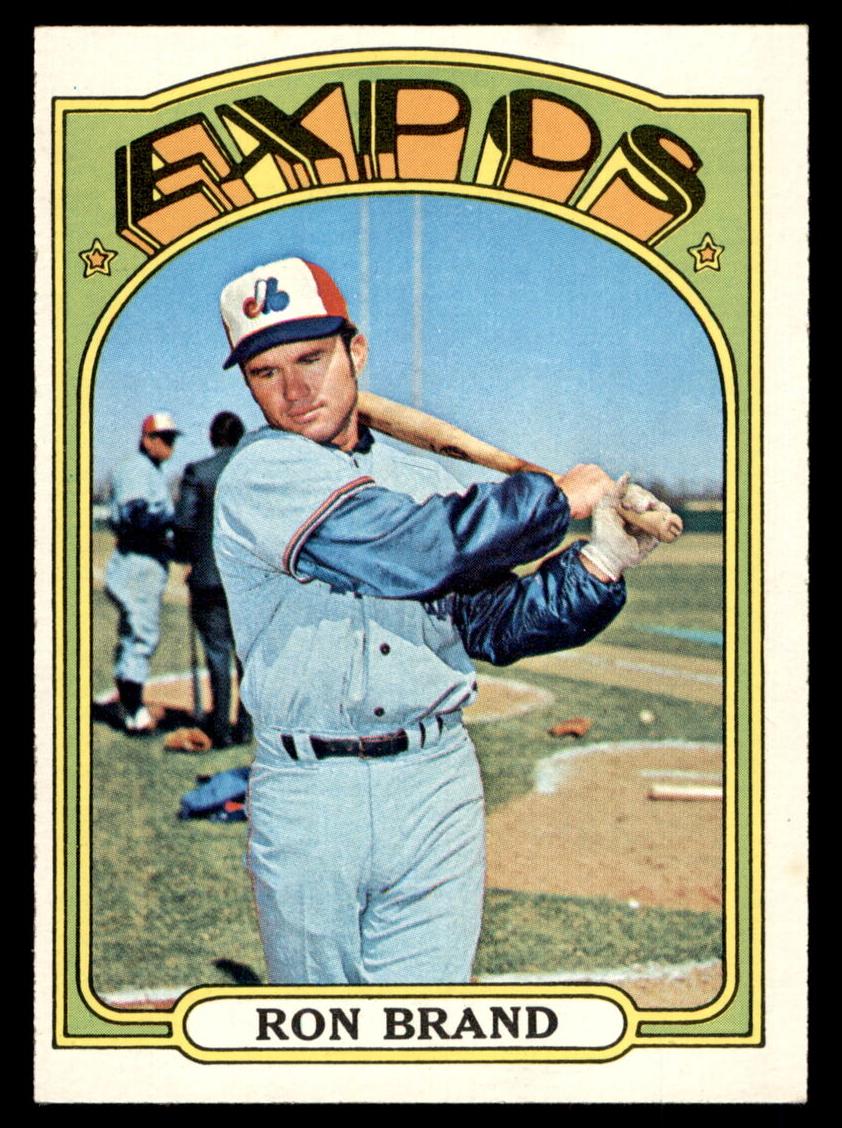 1972 Topps Baseball Ron Brand #773 PSA 7.5