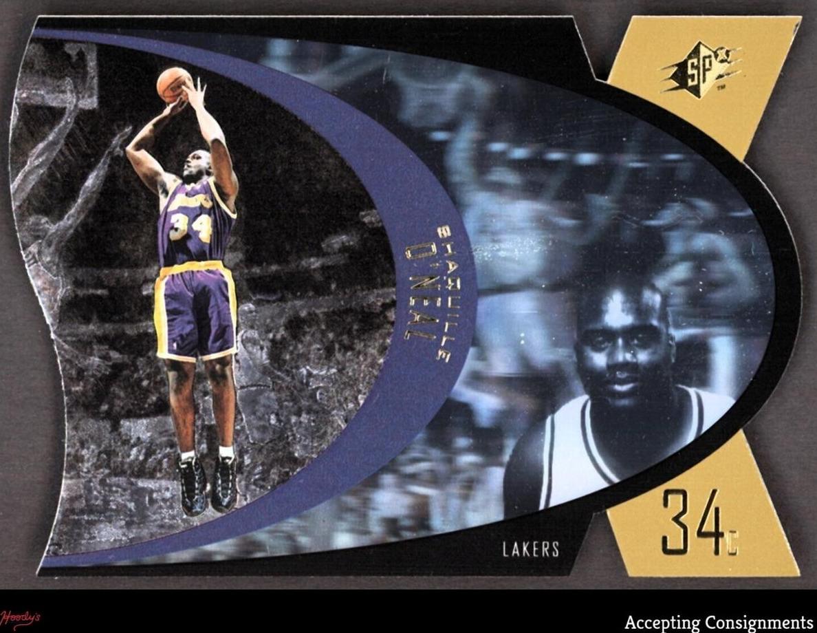 1997 SPx Basketball Gold Shaquille O'Neal #22