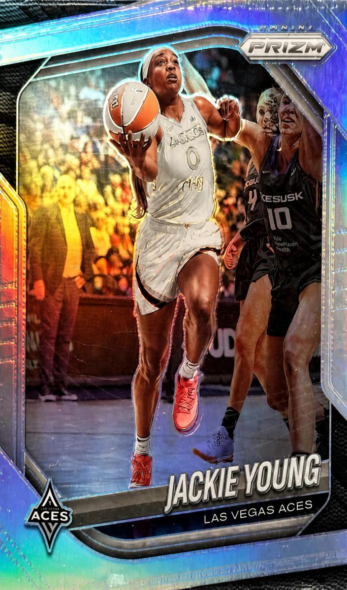 2025 Panini Prizm WNBA Basketball Silver Jackie Young #23