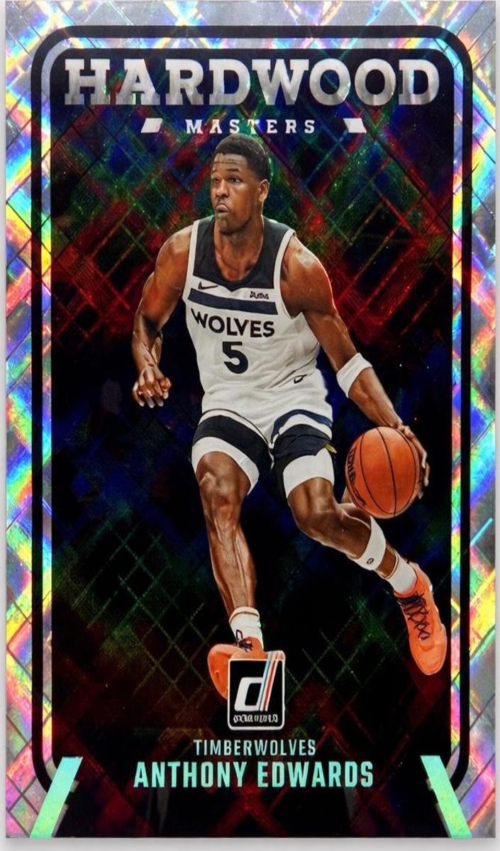2024 Panini Donruss Basketball Diamond Anthony Edwards #5
