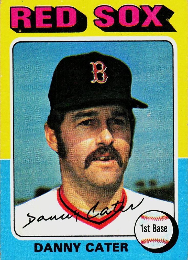 1975 Topps Baseball Danny Cater #645 PSA 8