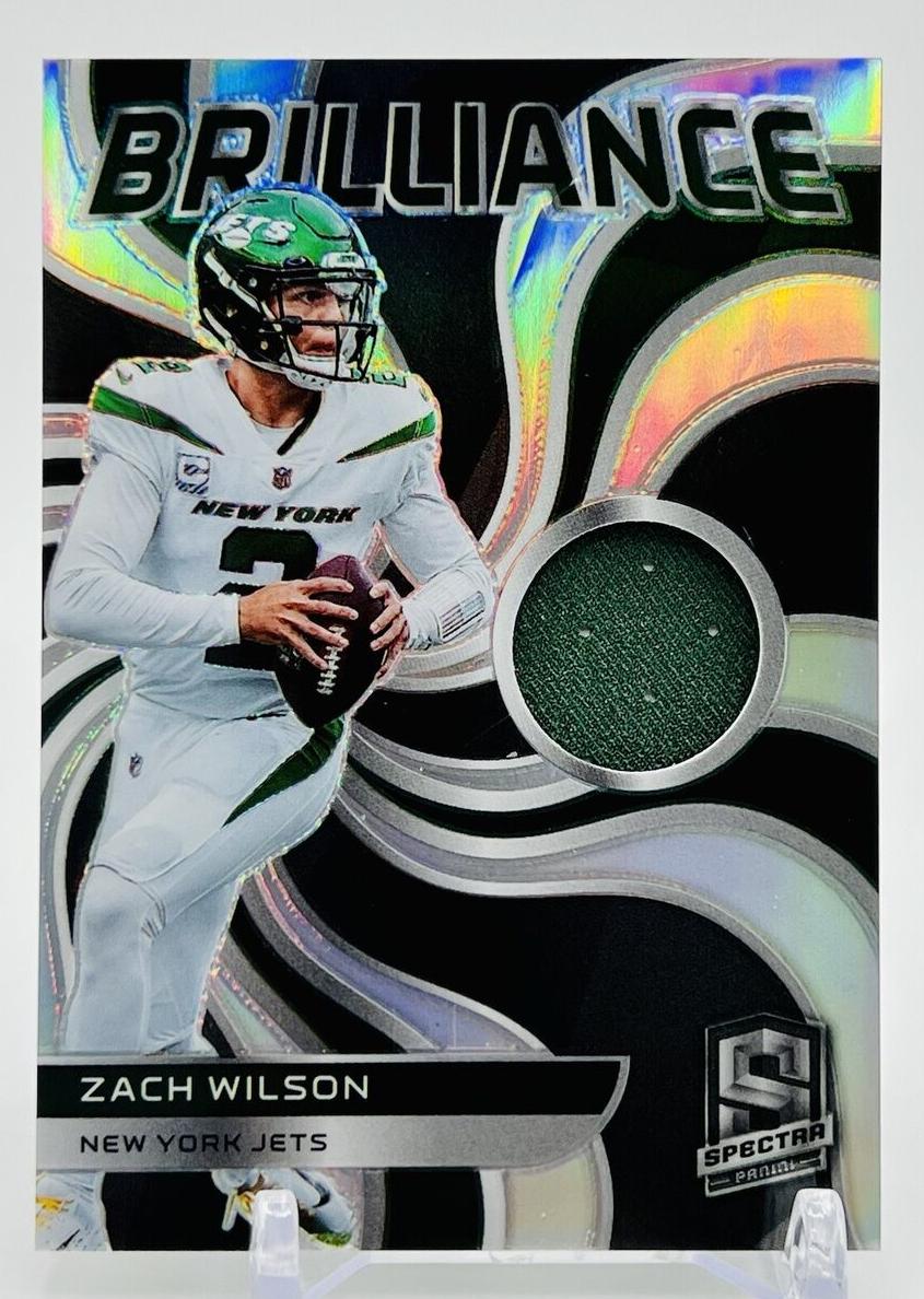 2022 Panini Spectra Football Zach Wilson #BRL-ZWI