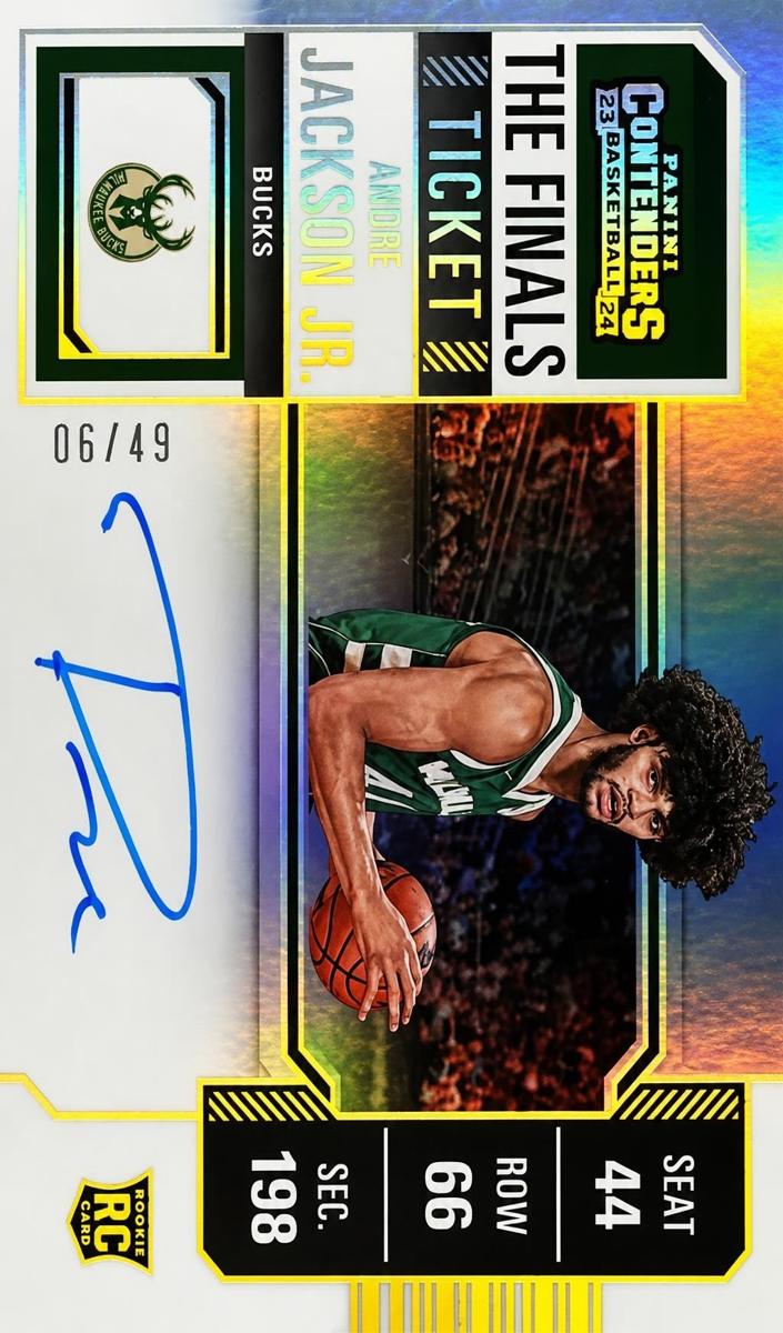 2023 Panini Contenders Basketball The Finals Ticket Andre Jackson Jr. #108