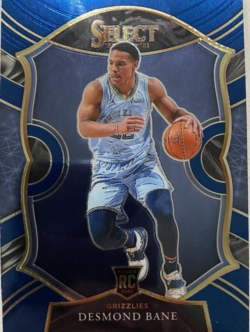 2020 Panini Select Basketball Blue Prizm Desmond Bane #90