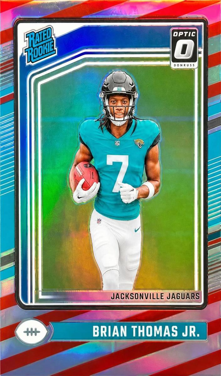 2024 Donruss Optic Football Freedom Brian Thomas Jr. #214