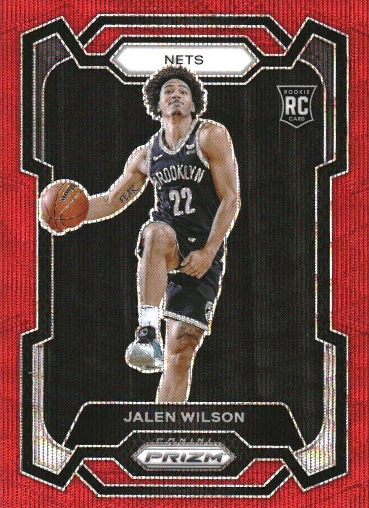 2023 Panini Prizm Basketball Ruby Wave Jalen Wilson #128
