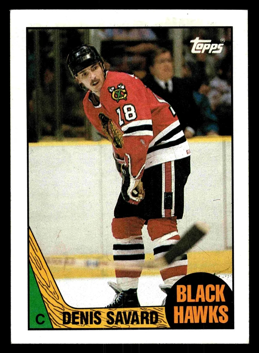 1987 Topps Hockey Denis Savard #127