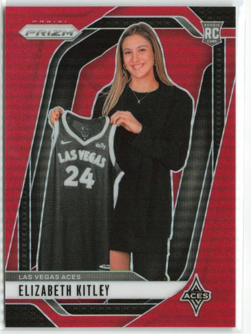 2024 Panini Prizm WNBA Basketball Red Elizabeth Kitley #140
