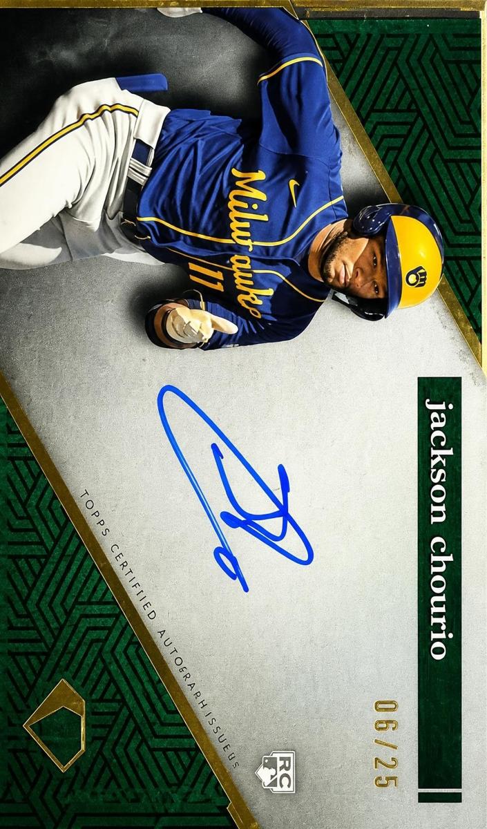 2024 Topps Diamond Icons Baseball Jackson Chourio #AC-CHO PSA 7