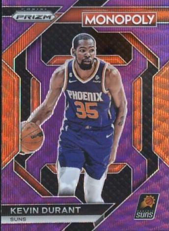 2023 Panini Prizm Monopoly Basketball Purple Kevin Durant #PS6 PSA 9