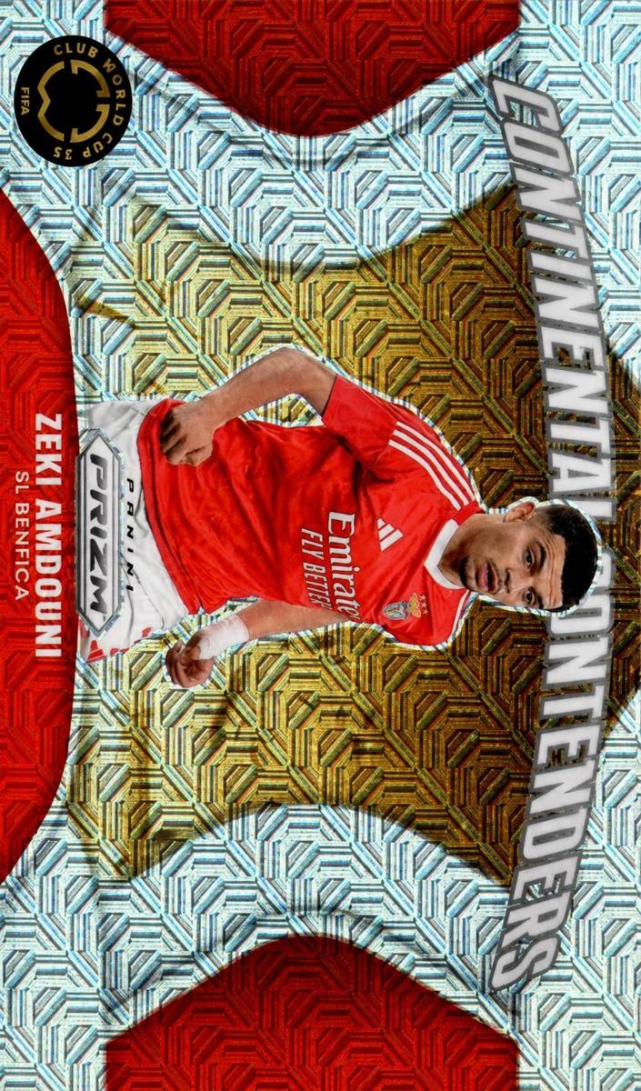2025 Panini Prizm FIFA Club World Cup Soccer Mojo Zeki Amdouni #29