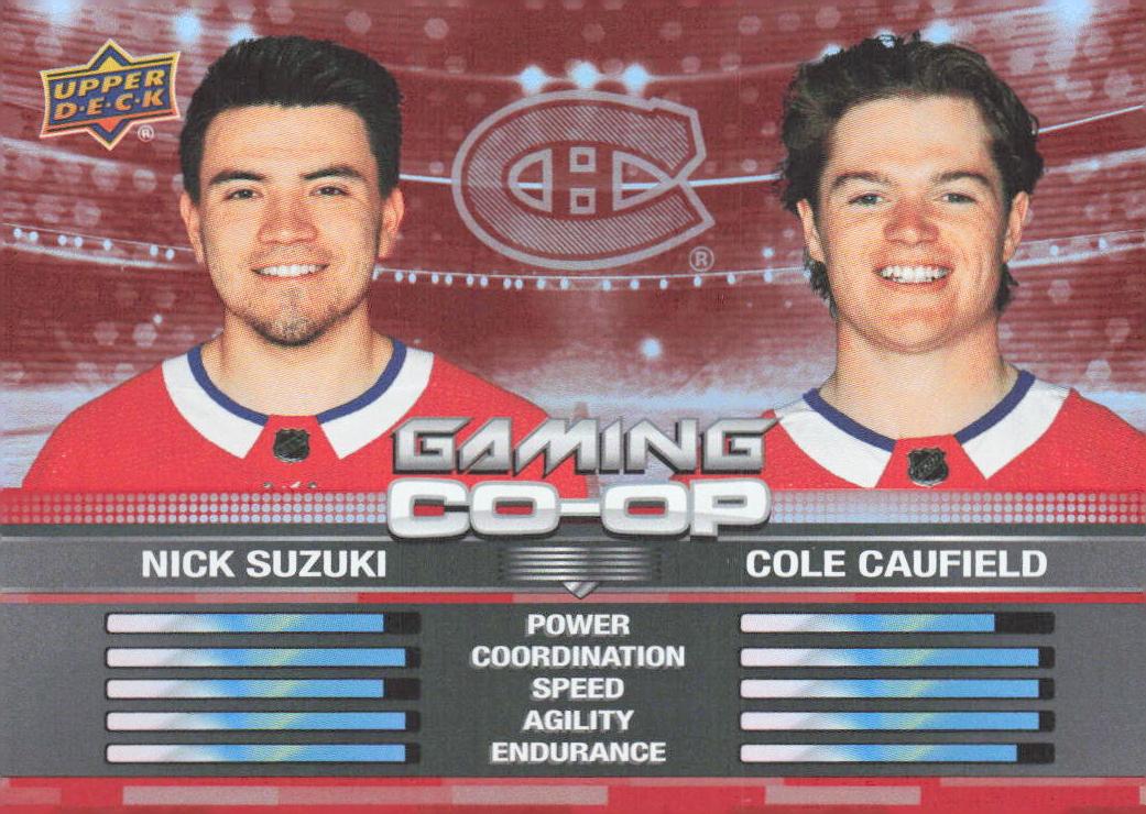 2024 Upper Deck Hockey Nick Suzuki / Cole Caufield #CGO-24