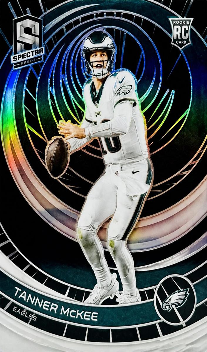 2023 Panini Spectra Football Hyper Tanner McKee #192