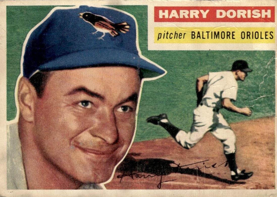 1956 Topps Baseball Harry Dorish #167