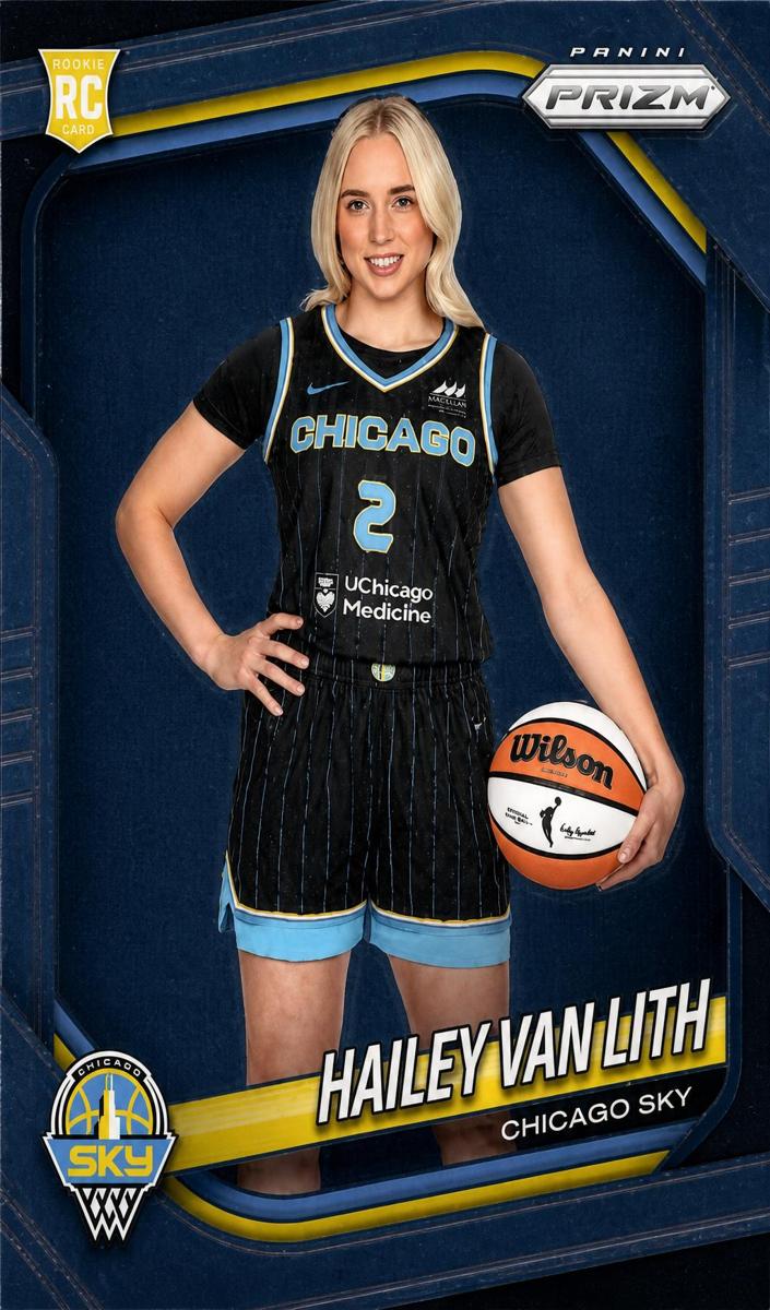 2025 Panini Prizm WNBA Basketball Hailey Van Lith #139