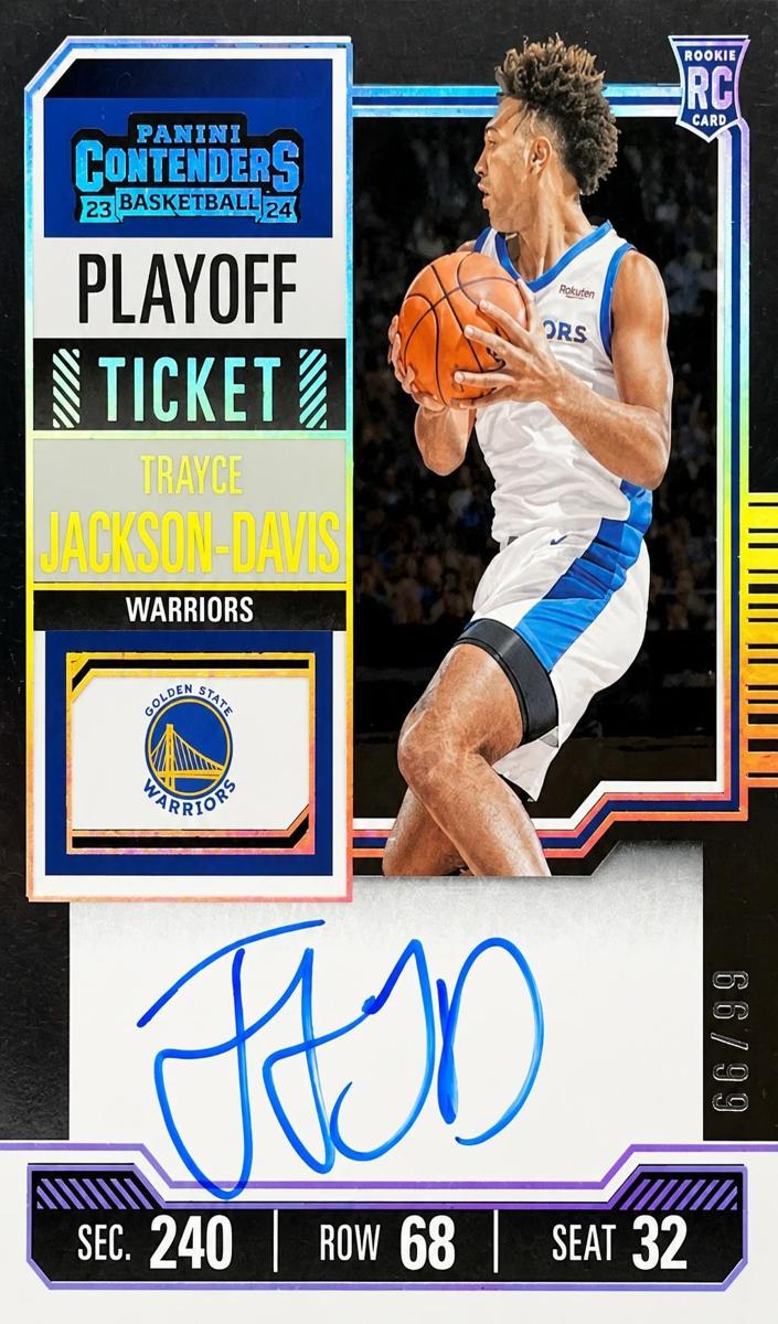 2023 Panini Contenders Basketball Playoff Ticket Trayce Jackson-Davis #107