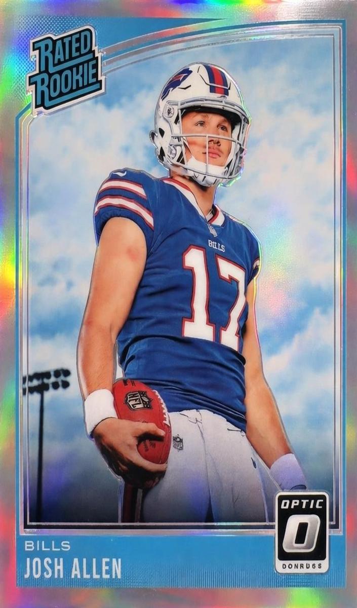 2018 Donruss Optic Football Holo Josh Allen #154