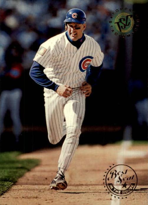1995 Topps Stadium Club Baseball Mark Grace #213 PSA 9
