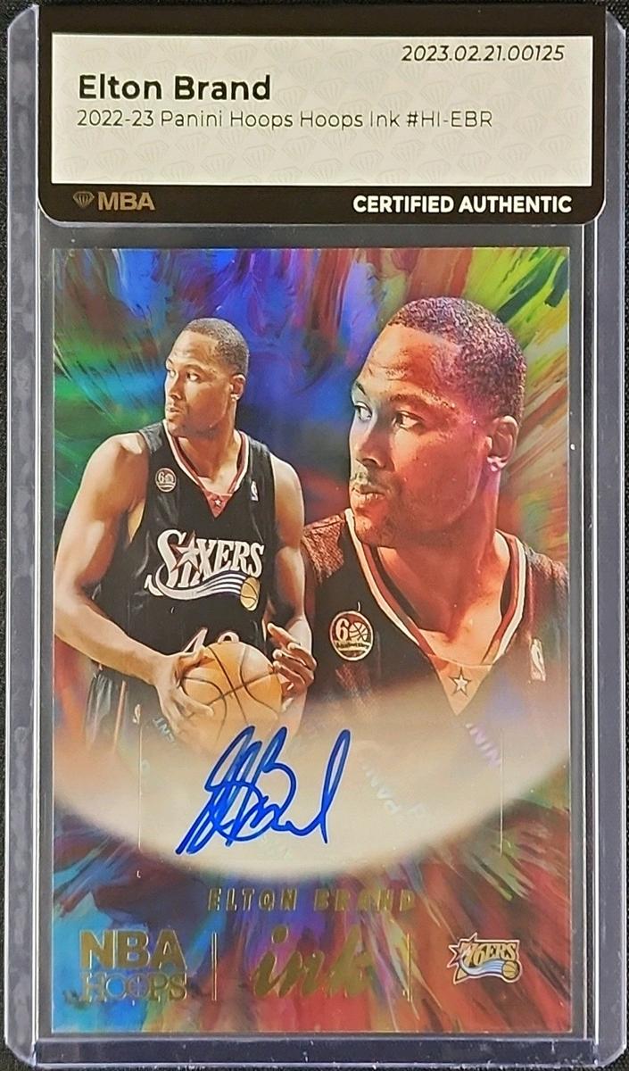2022 Panini Hoops Basketball Elton Brand #HI-EBR