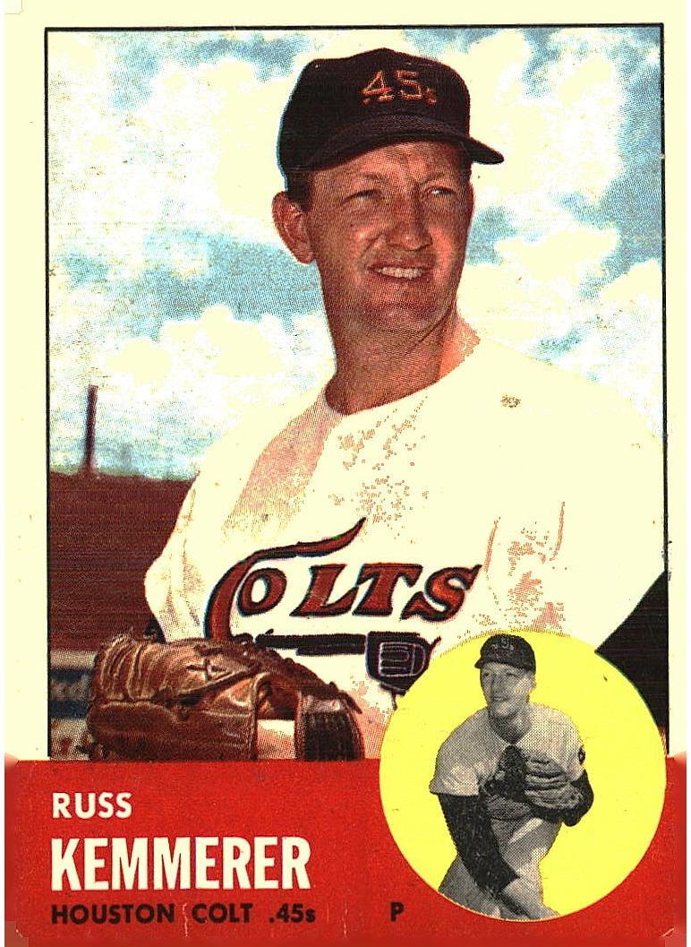 1963 Topps Baseball Bob Lillis #119 PSA 6.5