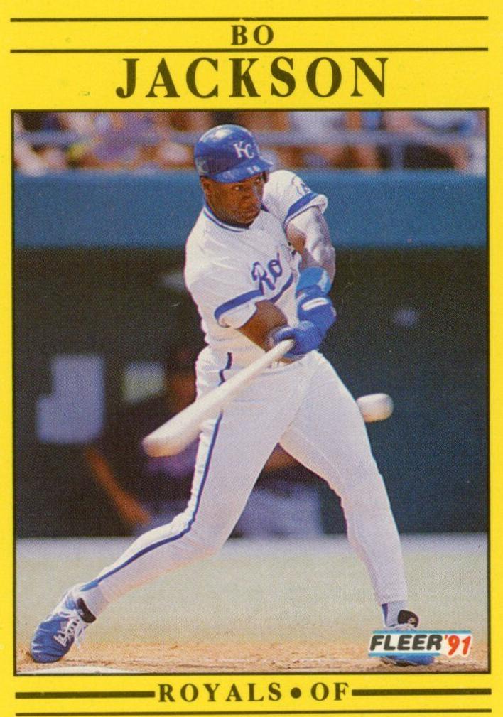 1991 Fleer Baseball Bo Jackson #561 PSA 9