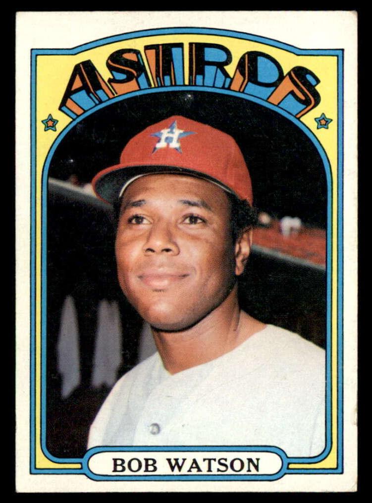 1972 Topps Baseball Bob Watson #355