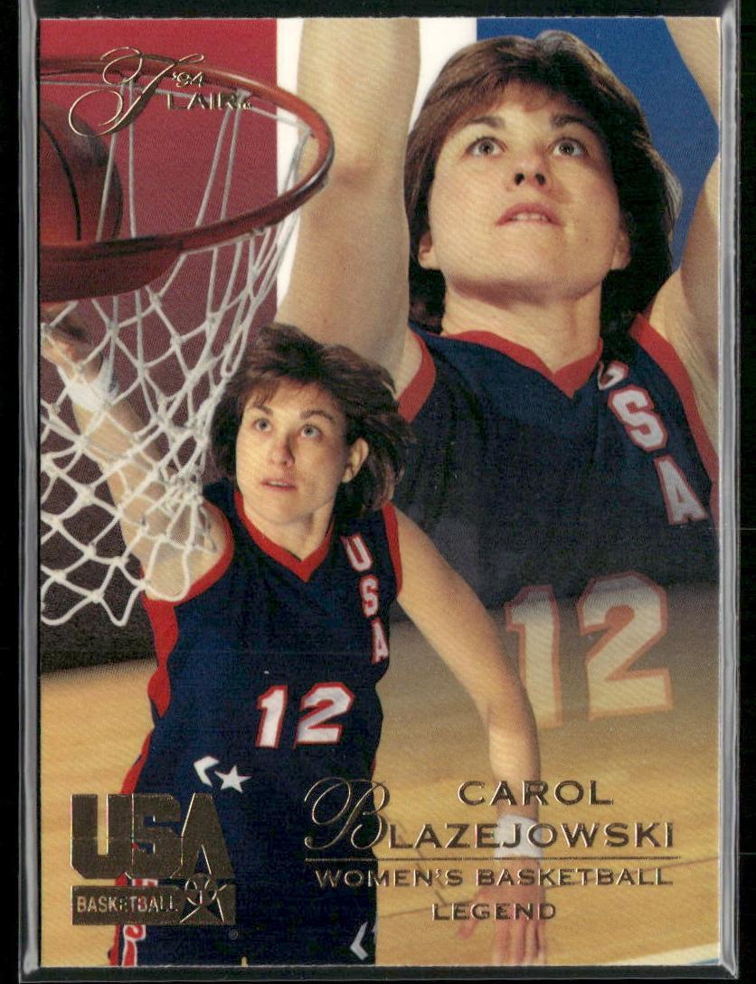 1994 Flair Basketball Carol Blazejowski #113