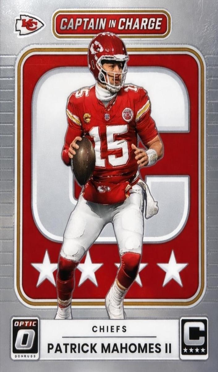 2025 Donruss Optic Football Patrick Mahomes II #6 PSA 9