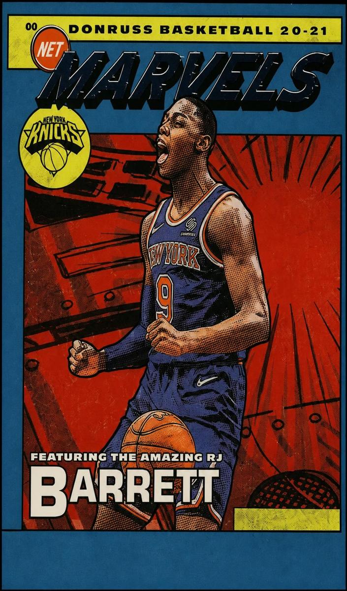 2020 Panini Donruss Basketball RJ Barrett #9