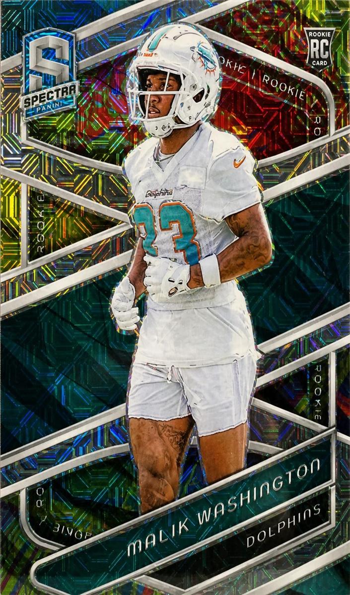 2024 Panini Spectra Football Meta Malik Washington #196