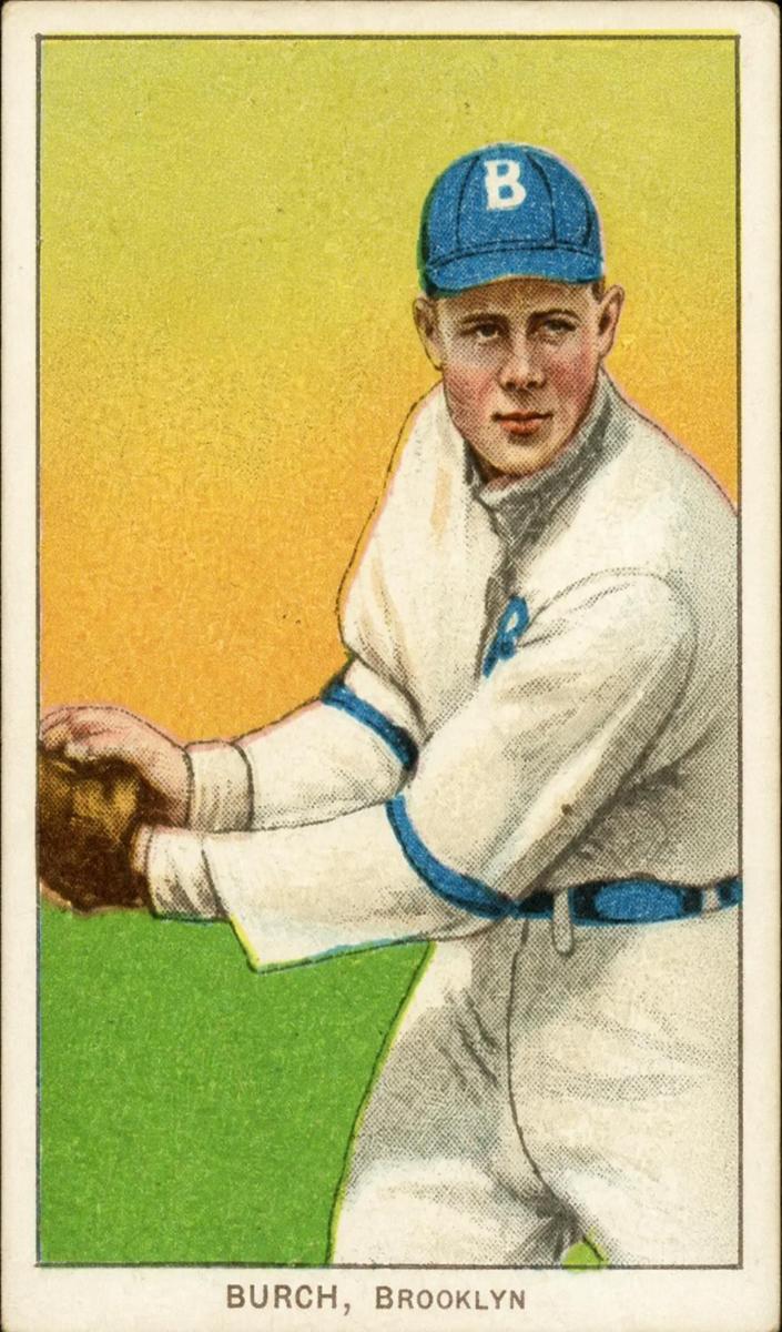 1909-11 T206 Baseball Fielding Al Burch #NNO