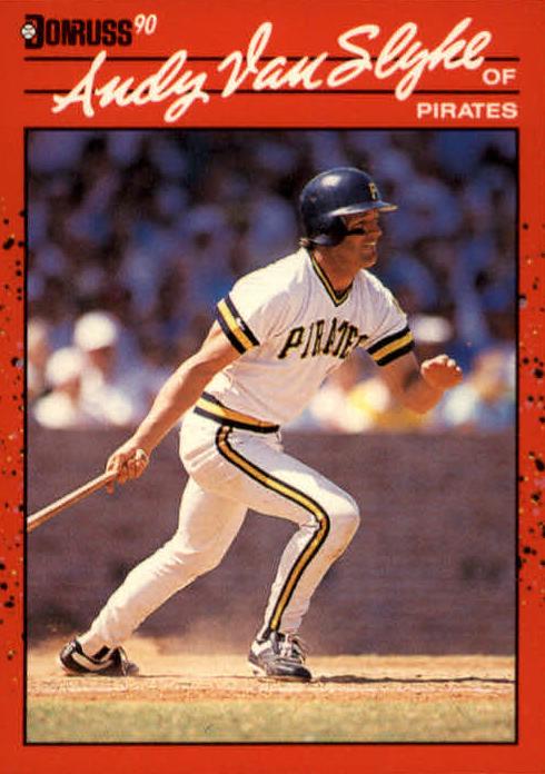 1990 Donruss Baseball Andy Van Slyke #244