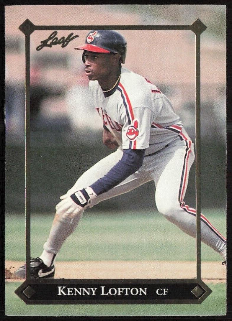1992 Leaf Baseball Kenny Lofton #BC-4