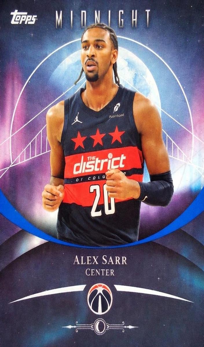 2025 Topps Midnight Basketball Alex Sarr #26