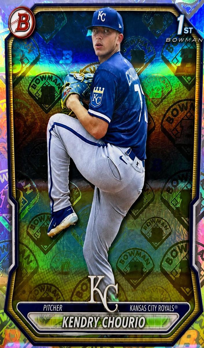 2026 Bowman Baseball Bowman Logo Pattern Kendry Chourio #BP-7