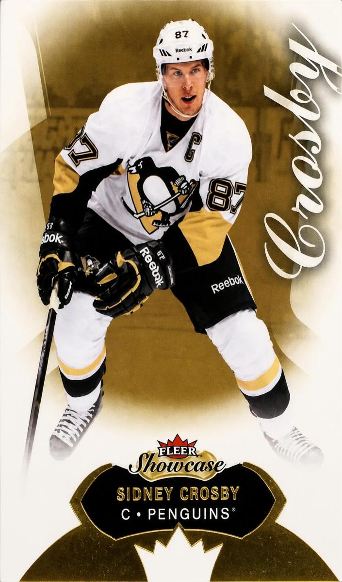 2014 Fleer Showcase Hockey Sidney Crosby #84 PSA 10