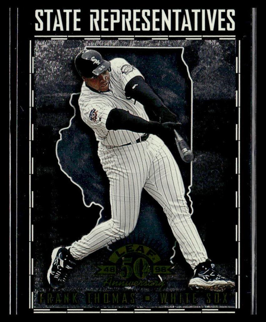 1998 Leaf Baseball Frank Thomas #2