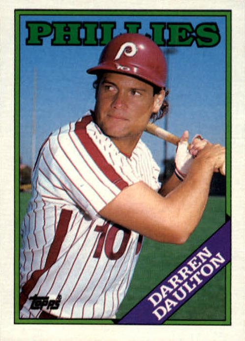 1988 Topps Baseball Darren Daulton #468 PSA 10