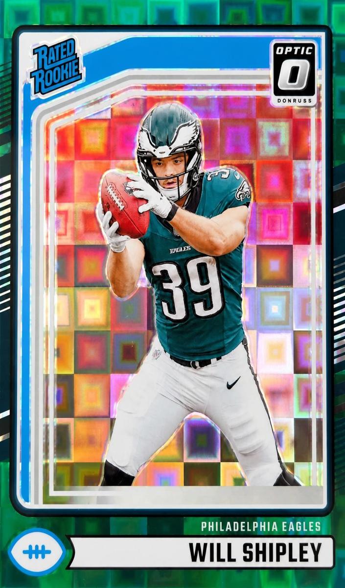 2024 Panini Donruss Football Green Pandora Will Shipley #312