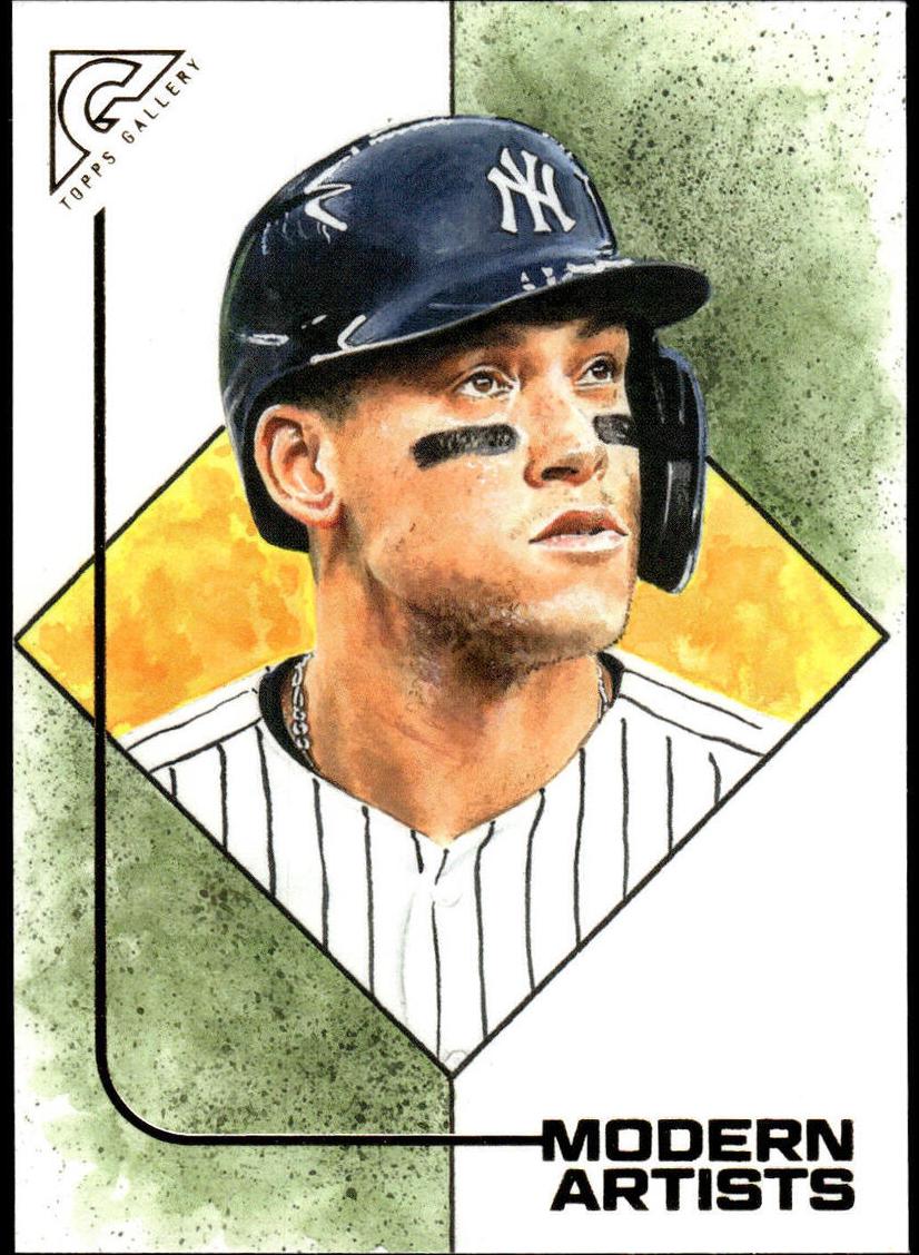 2021 Topps Gallery Baseball Aaron Judge #MA-6 PSA 9