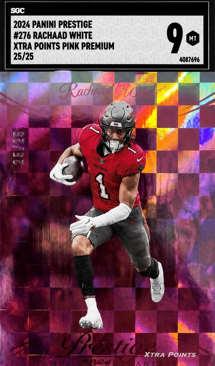 2024 Panini Prestige Football Pink Xtra Points Rachaad White #276