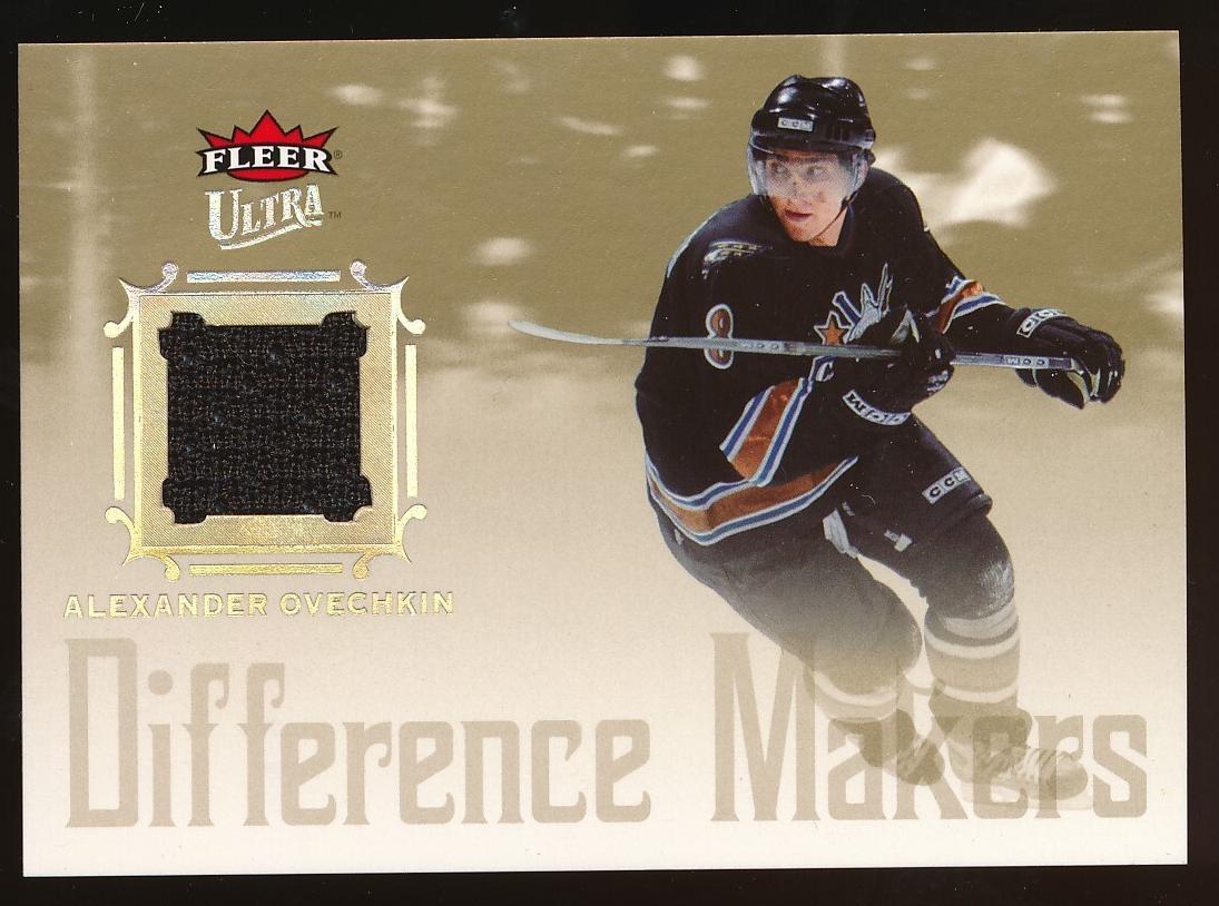 2005 Fleer Ultra Hockey Alexander Ovechkin #DMJAO PSA 9