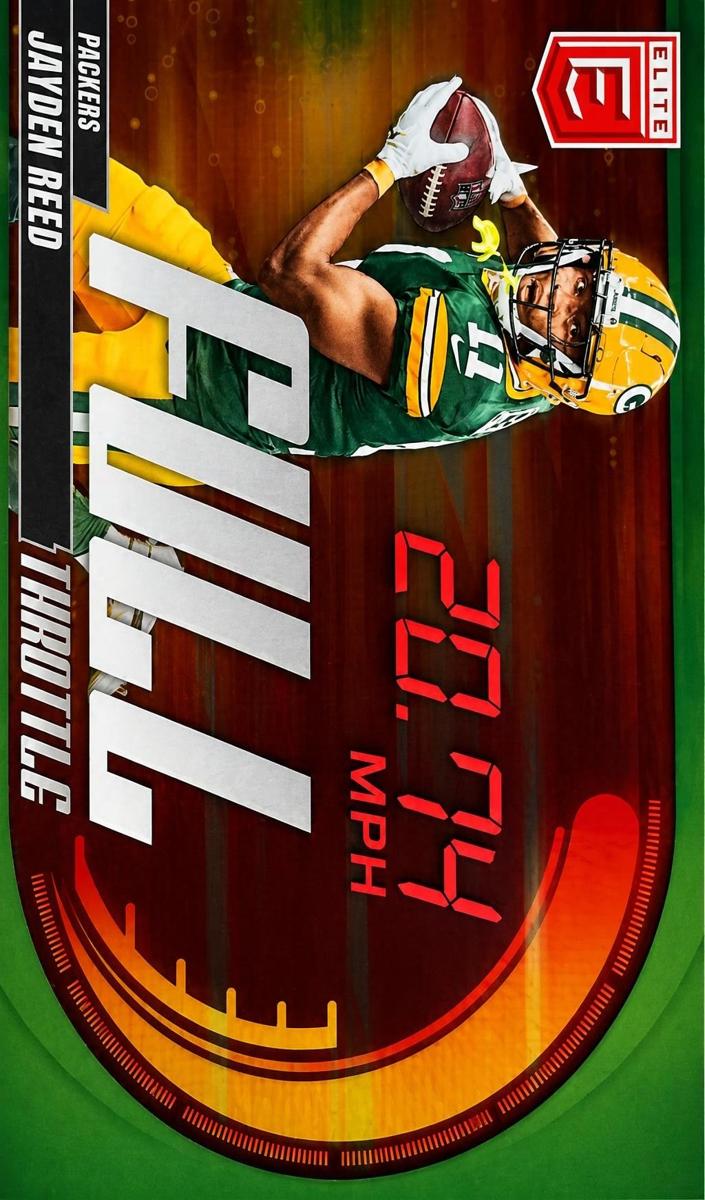 2025 Donruss Elite Football Green Jayden Reed #23