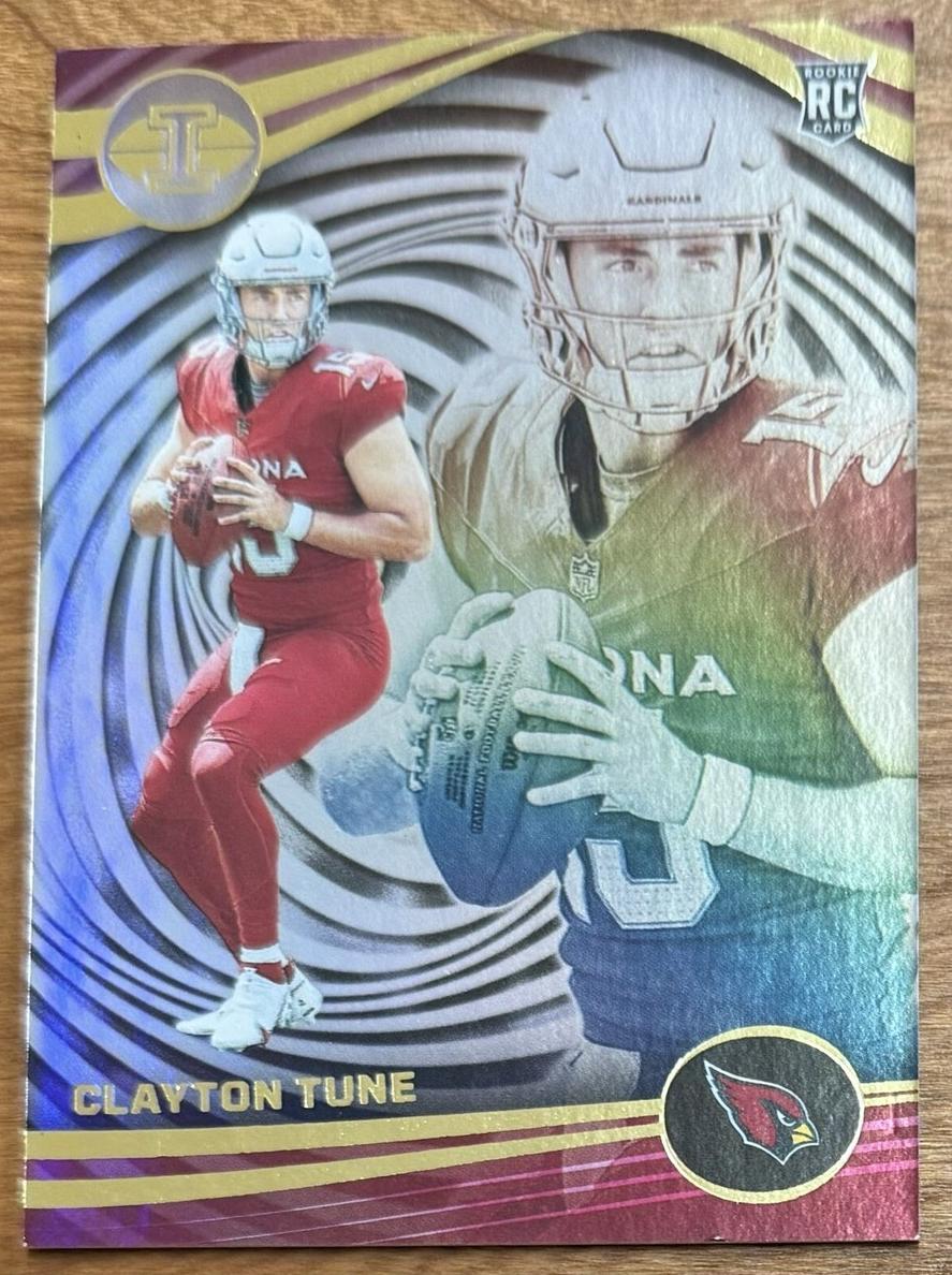 2023 Panini Illusions Football Clayton Tune #3 PSA 7.5