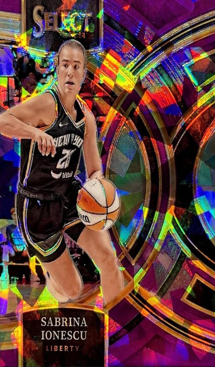 2024 Panini Select WNBA Basketball Purple Ice Sabrina Ionescu #174