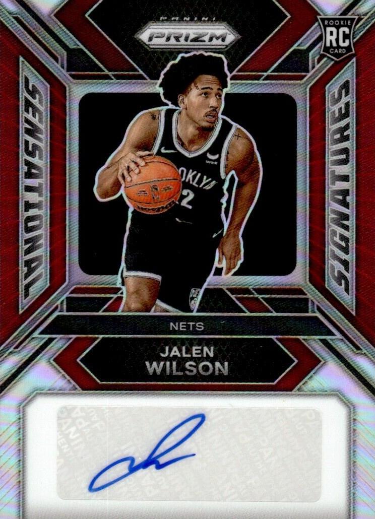2023 Panini Prizm Basketball Red Jalen Wilson #SS-LS PSA 10
