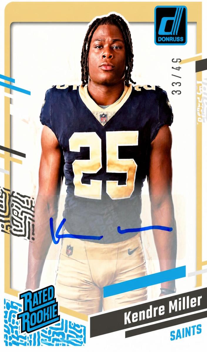 2023 Panini Donruss Football Kendre Miller #22